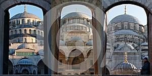Three mosques in Istanbul photo