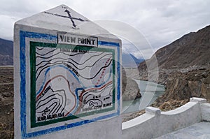 Three mountains junction view point of Northen Pakistan