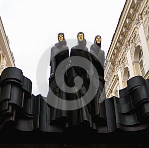 the three muses monument photo