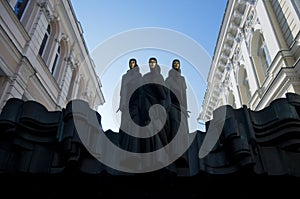 Three Muses in Vilnius photo