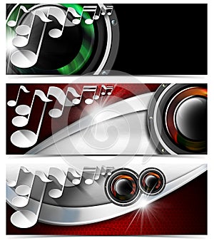 Three Musical Banners - N5