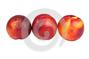 Three nectarine