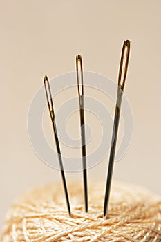 Three needles