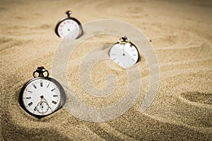 Three old gusset watches