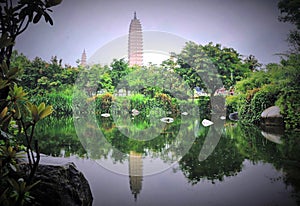 Three Pagodas of Chongsheng Temple