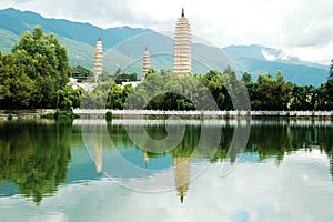 Three Pagodas in dali