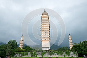 Three pagodas in Dali