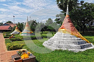 Three Pagodas at Dan Chedi Sam Ong