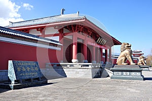 Entrance to the Three Pagodas