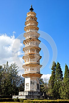 One of the Three Pagodas