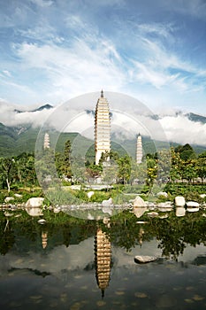 Three Pagodas temple