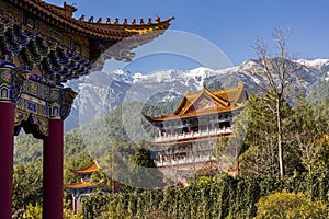 Three pagodas temple of Dali Yunnan