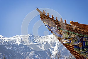 Three pagodas temple of Dali yunnan of China