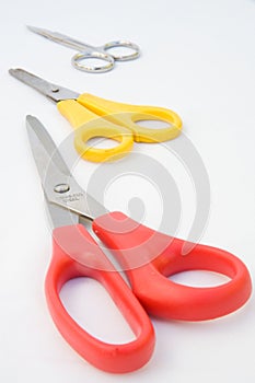 Three pairs of Scissors.