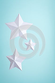 Three Paper Stars