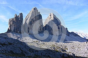 Three peaks of Lavaredo