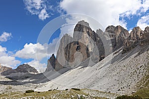 Three Peaks of Lavaredo. Dolomites. South Tyrol
