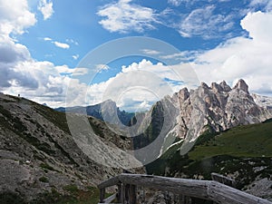 Three peaks of Lavaredo Dolomiti