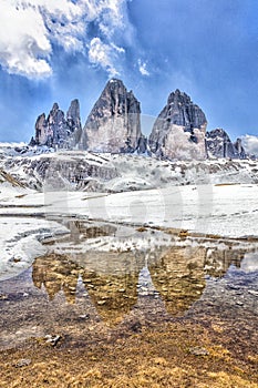 The Three Peaks of Lavaredo Tre Cime di Lavaredo