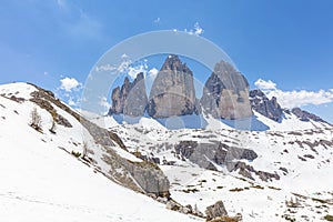 The Three Peaks of Lavaredo Tre Cime di Lavaredo