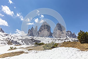 The Three Peaks of Lavaredo Tre Cime di Lavaredo