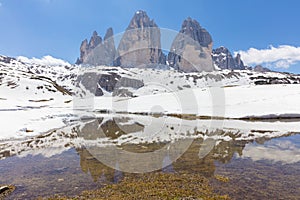 The Three Peaks of Lavaredo Tre Cime di Lavaredo