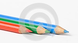 Three pencils