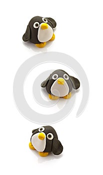 Three penguin doll