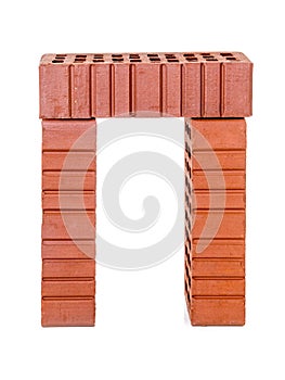 Three perforated bricks