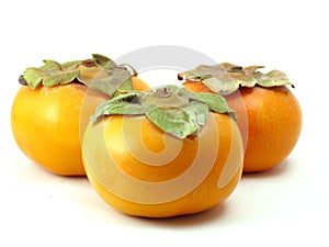 Three persimmons