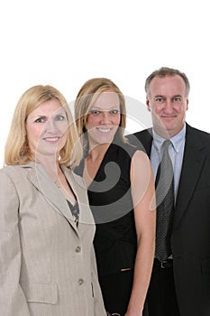 Three Person Business Team 1