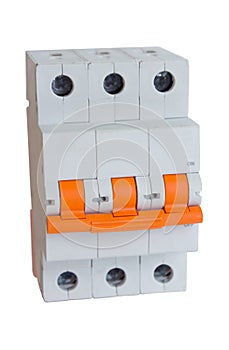 Three-phase electric switch