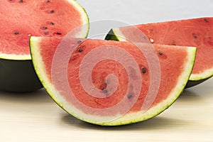 Slice of watermelon photo