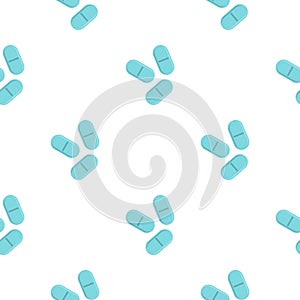 Three pills pattern seamless