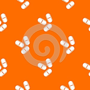 Three pills pattern seamless