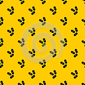 Three pills pattern vector