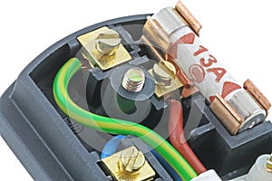 Three pin plug