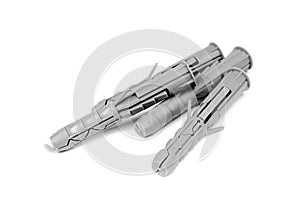 Three plastic straddling dowel