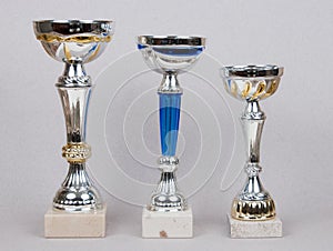 Three prize cup photo