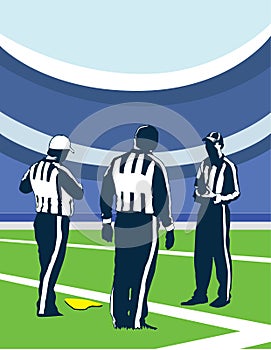 Three referees