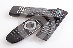 Three remote control devices