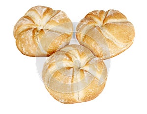 Three rolls bread