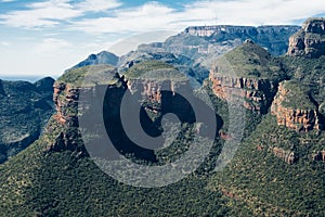 Three Rondavels at Blyde river Canyon