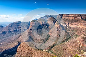 The Three Rondavels in Blyde River Canyon, South Africa.