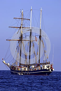 Three sail schooner