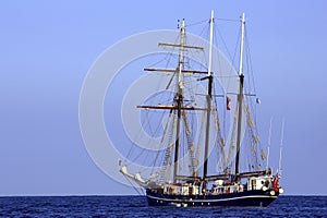 Three sail schooner