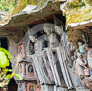 Three saints of huayan school of buddhism