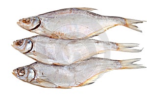 Three salt dried fish