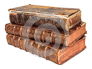 Three seventeenth century antique books