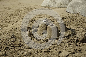 Three Simple Sandcastles